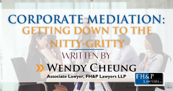 Mediation: Down To The Nitty-Gritty